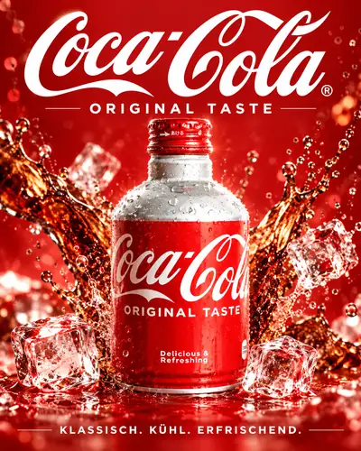 Coca-Cola Aluminium Bottle